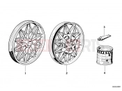 BMW Motorrad BMW CLASSIC 1981 R-Boxer R65 Cast iron rim silver
