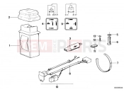 BMW Motorrad BMW CLASSIC 1981 R-Boxer R65 Installing set hazard warning