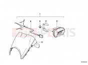 Additional instruments/single parts - BMW Motorrad R65LS 1981