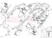 DUCATI 2014 Multistrada 1200 S GT REAR FRAME COMP. » FRAME