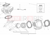 DUCATI 2014 Monster 796 - DMT CYLINDER - PISTON » ENGINE CASE
