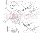 DUCATI 2014 Monster 796 - DMT HORIZONTAL CYLINDER HEAD » VALVE DRIVE