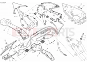 DUCATI 2014 Superbike 899 Panigale ABS NUMBER PLATE HOLDER - TAIL LIGHT » LIGHTING SYSTEM