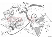 DUCATI 2014 Superbike 899 Panigale ABS COOLING SYSTEM » COOLING SYSTEM