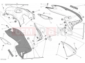 DUCATI 2014 HYPERSTRADA 34A - FAIRING (2) » PLASTICS