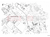 DUCATI 2013 Monster 1100 EVO ABS EXHAUST SYSTEM » EXHAUST SYSTEM