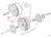 DUCATI Multistrada 1200 S GT WHEELS » FRONT WHEEL