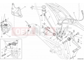 DUCATI Monster 696 ABS ANNIVERSARY REAR BRAKE SYSTEM » BRAKING SYSTEM
