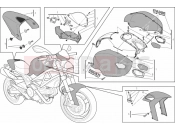 DUCATI Monster 696 ABS ANNIVERSARY ART KIT » ACCESSORIES