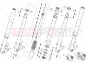 DUCATI Monster 696 ANNIVERSARY FRONT FORK » FRONT SUSPENSION