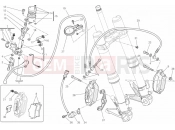 DUCATI Superbike 848 EVO Corse SE FRONT BRAKE SYSTEM » BRAKING SYSTEM