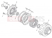 HUSQVARNA 2012 SMR 511 CLUTCH