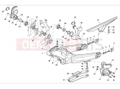 HUSQVARNA 2012 SMR 511 REAR SWING ARM