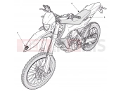 HUSQVARNA TE 449-511 TRANSFERS
