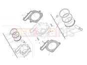 CYLINDER - PISTON - Husqvarna TXC 449-511 2012