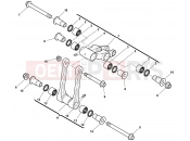 LINKAGE SUSPENSION - Husqvarna TXC 449-511 2012