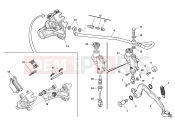 REAR BRAKE SYSTEM - Husqvarna TXC 449-511 2012