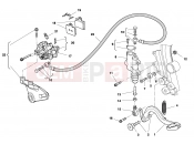 REAR BRAKE SYSTEM - Husqvarna CR 65 2012
