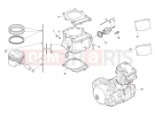 CYLINDER - PISTON - Husqvarna SM-TE 630 2011