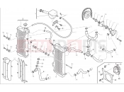 COOLING SYSTEM - Husqvarna SM-TE 630 2011