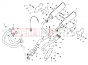EXHAUST SYSTEM - Husqvarna SM-TE 630 2011