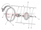 FRONT WHEEL (SM) - Husqvarna SM-TE 630 2011