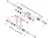 HUSQVARNA 2011 TE 449-511 LINKAGE SUSPENSION