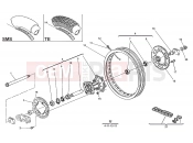 REAR WHEEL - Husqvarna SMS4-TE 125 2011
