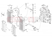 HUSQVARNA 2009 TC 250 COOLING SYSTEM
