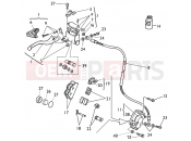 HUSQVARNA 2009 TC 250 FRONT BRAKE