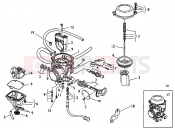 CARBURETOR ''Mikuni'' ''SMS'' - Husqvarna SMS-TE 610E 2004