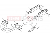 EXHAUST SYSTEM - Husqvarna SMS-TE 610E 2004