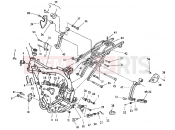 FRAME - FOOTRESTS - Husqvarna SMS-TE 610E 2004