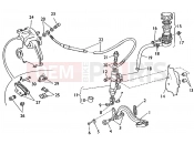 REAR BRAKE SYSTEM - Husqvarna SMS-TE 610E 2004