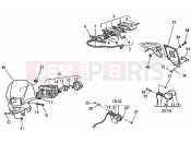 HEADLIGHT - INDICATORS - Husqvarna SMS-TE 610E 2004
