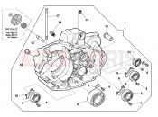 CRANKCASE CARTER R.H. - Husqvarna TE 510R 2004