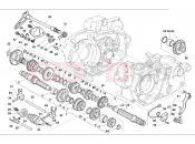 GEAR BOX - Husqvarna TE 510R 2004