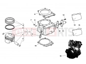CYLINDER - PISTON - Husqvarna TE 510 CENTENNIAL 2004