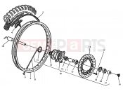 FRONT WHEEL - Husqvarna TE 510 CENTENNIAL 2004
