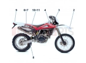 TRANSFERS - Husqvarna TE 510 CENTENNIAL 2004