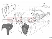 DUCATI 2013 Diavel FRONT MUDGUARD » PLASTICS