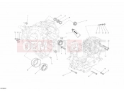 DUCATI 2013 Diavel CRANKCASE BEARINGS » ENGINE CASE
