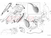 DUCATI Diavel AMG 27A - NUMBER PLATE HOLDER - TAIL LIGHT (2) » LIGHTING SYSTEM