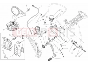 DUCATI Diavel BRA REAR BRAKE SYSTEM » BRAKING SYSTEM