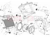 DUCATI 2013 Diavel Carbon BRA RADIATOR, WATER,RH » COOLING SYSTEM