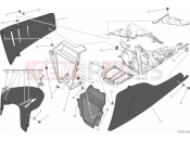 DUCATI Diavel CROMO FRONT MUDGUARD » PLASTICS