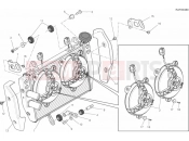 DUCATI 2013 HYPERMOTARD SP WATER COOLER » COOLING SYSTEM
