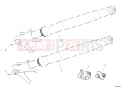 DUCATI Streetfighter 1098 S FRONT FORK » FRONT SUSPENSION