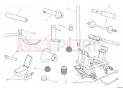 DUCATI Streetfighter 1098 S WORKSHOP SERVICE TOOLS, FRAME » FRAME