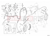 DUCATI Streetfighter 1098 S FRONT BRAKE SYSTEM » BRAKING SYSTEM